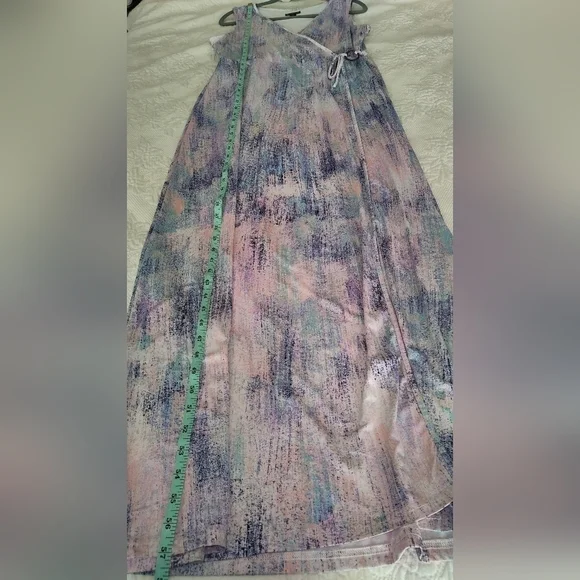 Nina Leonard Maxi Dress Sleeveless Size L - Picture 6 of 6